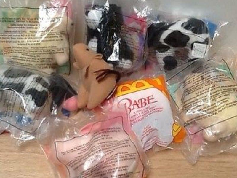 classic happy meal toys babe plush toys