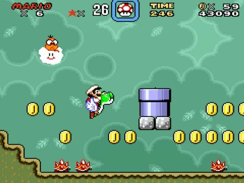 super mario world snes classic
