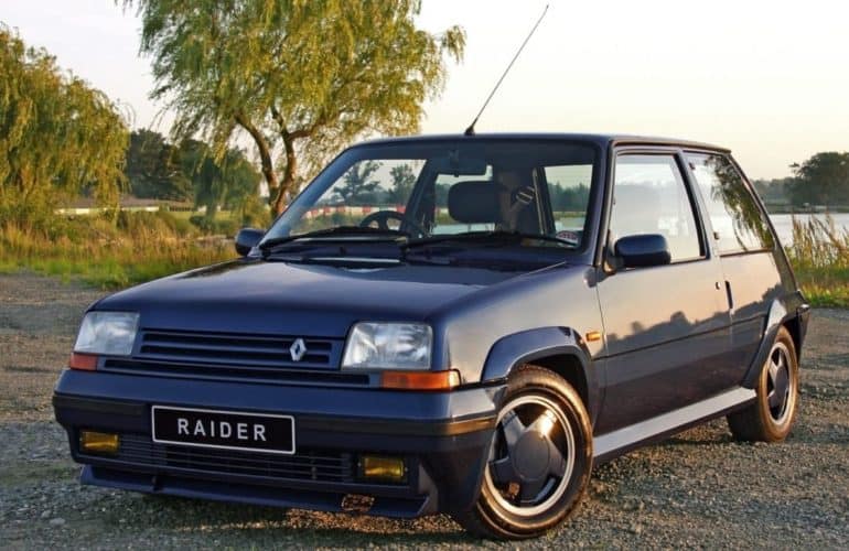 cars of the 80's Renault 5