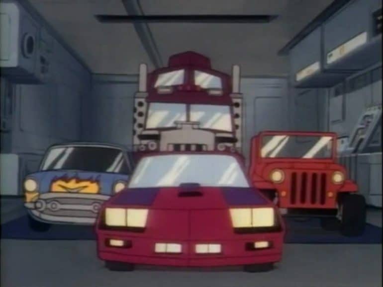 cartoon vehicles of the 80's MASK