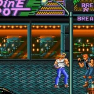 streets of rage sega megadrive pine pot 1991