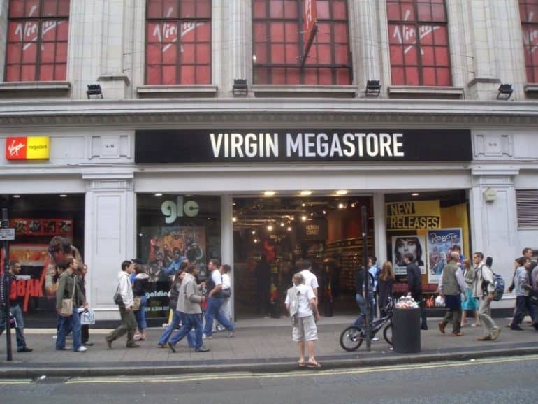 virgin megastores