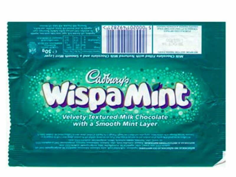 cadbury's wispa mint
