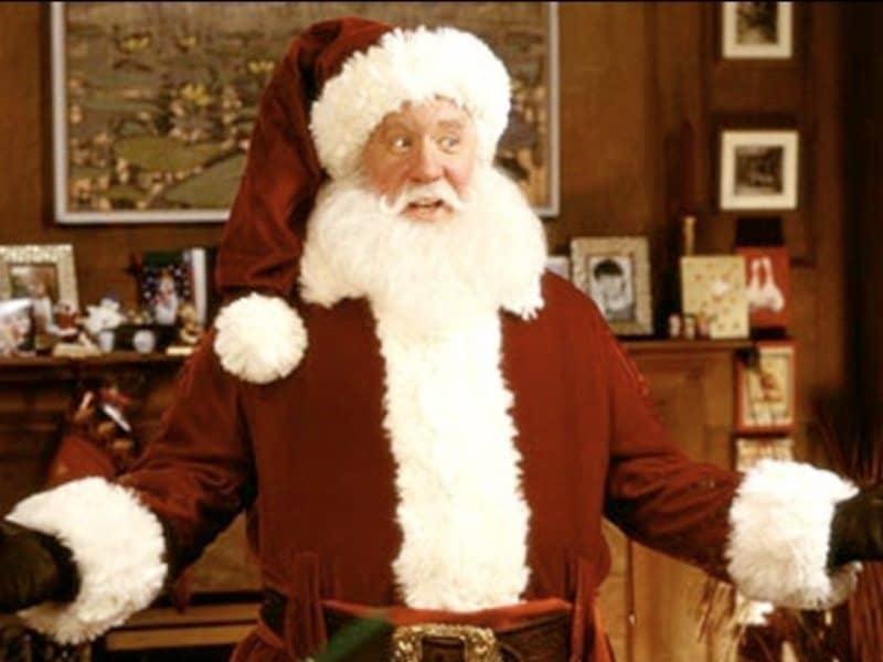 santa clause red