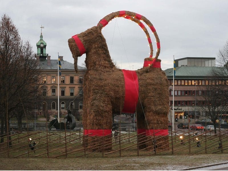 straw goat