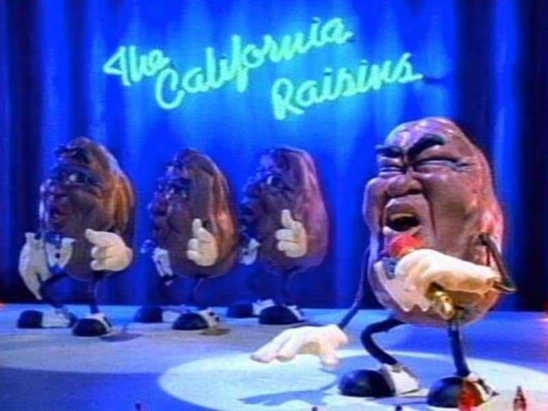 classic tv the california raisins