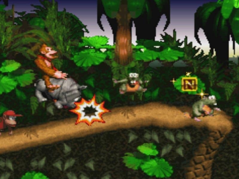 donkey kong country snes classic