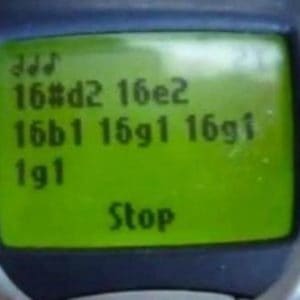 noughties Schoolkid memories nolkia ringtone