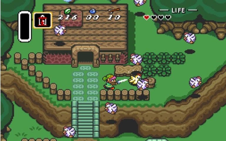 zelda link to the past snes classic