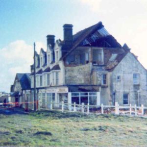 The Great Storm of 1987 building damaged