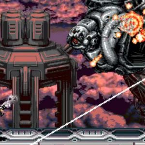 blazing chrome arcade run and gun