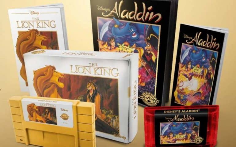 aladdin and lion king reissue on snes and megadrive