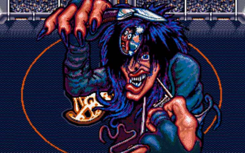 crue ball mega drive pinball video game
