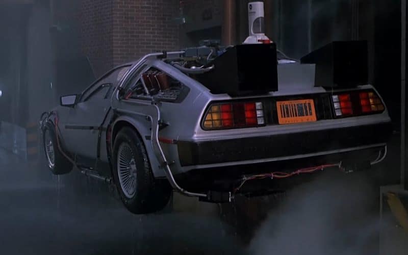 back to the future 2 deloreon