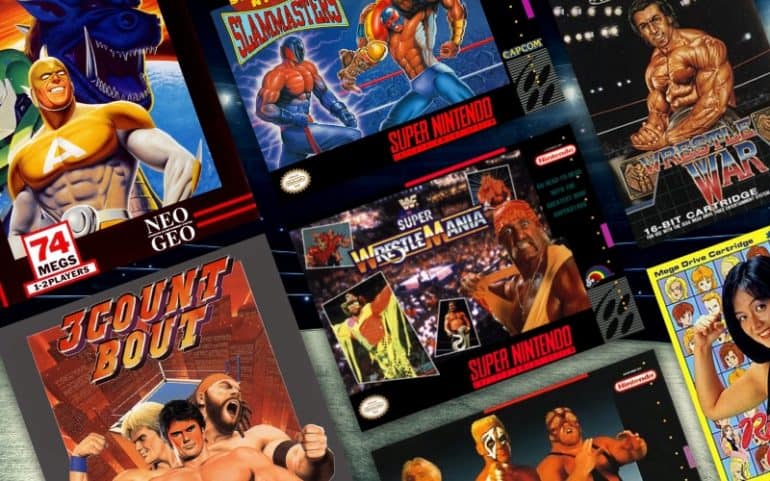 16 bit wrestling games of the 90s