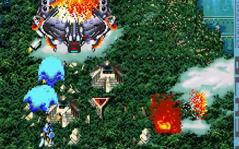 blast wind sega saturn shooter